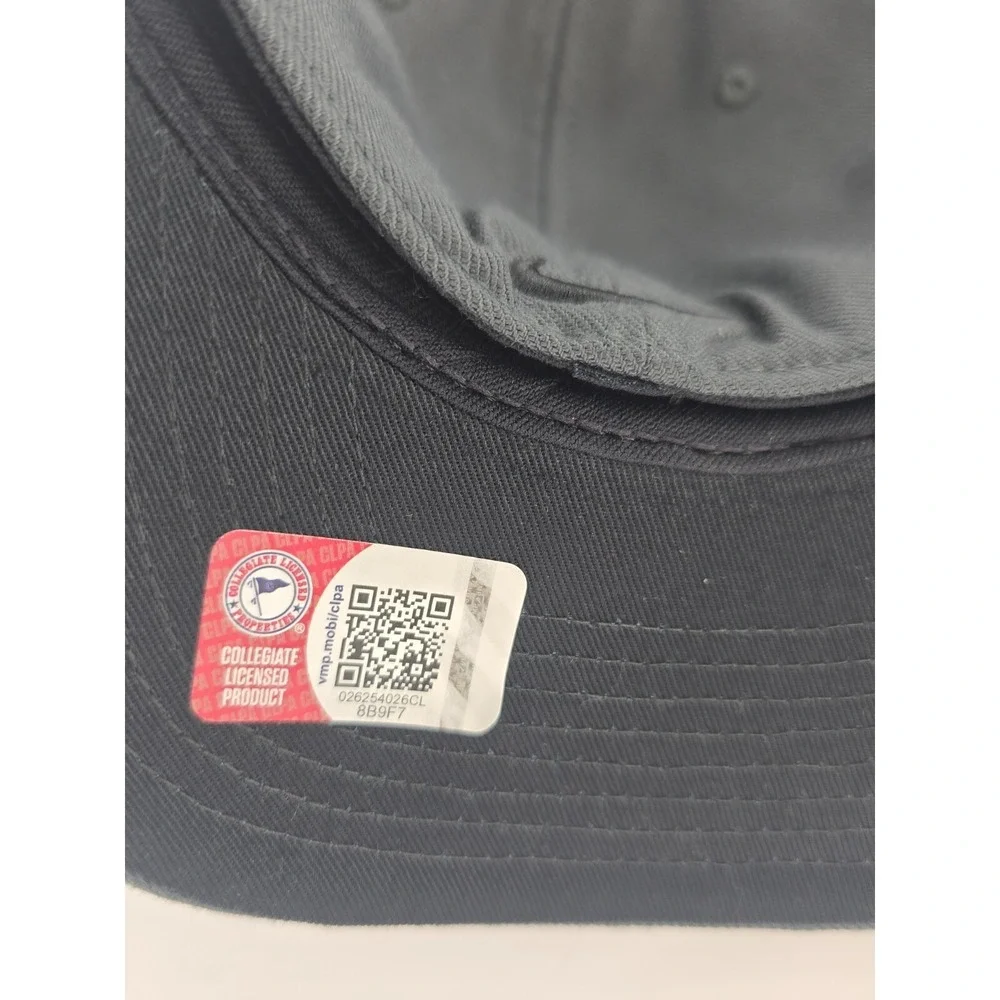 Nike Princeton Tigers Hat Unisex OSFM Gray Classic99 Stretch Dri-Fit Swoosh Flex